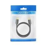 Кабель Vention DisplayPort-DisplayPort v1.2 4K 60Hz 2K 144Hz 1080P 240Hz 21.6Gbps PVC 1m Black (HAKBF)