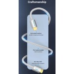 Кабель Vention HDMI-HDMI v2.0 4K 60Hz 2m Cotton Braided Silver (AABIH)