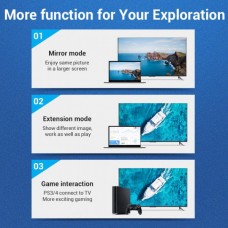 Кабель Vention HDMI-HDMI v2.0 4K 60Hz 2m Cotton Braided Silver (AABIH)