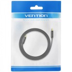 Кабель Vention HDMI-HDMI v2.1 8K 60Hz 4K 144Hz 2K 240Hz QFT 48Gbps 2m Flat Cotton Black (ALKBH)