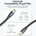 Кабель Vention MiniDisplayPort-MiniDisplayPort 8K 60Hz 4K 144Hz 2K 240Hz 32.4Gbps HDR 2m Blue (HCGLH)