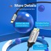 Кабель Vention Type-C-DisplayPort v1.2 4K 60Hz 2K 144Hz 1.5m Aluminum Alloy Black (CGZBG)