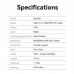 Кабель Vention Type-C-HDMI v2.1 8K 60Hz 4K/2K 240Hz Thunderbolt 3/4 HDCP2.3 VRR HDR 0.5m Black (CRCBD)