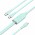 Кабель Vention Type-C-Type-C 2х 5A 1.5m Green Silicone (CTMGG)
