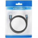 Кабель Vention USB-Type-C 0.5m 5A 25W PVC Black (CORBD)