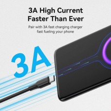 Кабель Vention USB-Type-C 1.5m 3A 18W PVC Black (CTHBG)