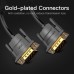 Кабель Vention VGA-VGA (3+9) 8m Ferit Ring Anti-Interference Black (DADBK)