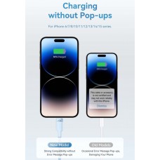 Кабель 3 в 1 USB-MicroUSB-Type-C-Lightning Vention PVC Cotton Braided PD 60W 3А 480Mbps 1.5m Blue (CTPLG)