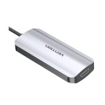 USB HUB Vention 5 in 1 Type-C-HDMI-USB 3USB 1Type-C PD 100W Gray (THFHB)