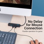 USB HUB Vention Type-C-RJ45-USB 100M Ethernet Black (TGPBB)