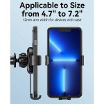 Автодержатель Vention Gravity Duckbill clip Disc Fashion Black 4.7-7.2" на решетку Black (KCSB0)