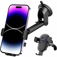 Автодержатель Vention для смартфона 4.7-6.7" One Touch Clamping Car Phone Mount Black (KCVB0)