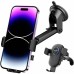 Автодержатель Vention для смартфона 4.7-6.7" One Touch Clamping Car Phone Mount Black (KCVB0)