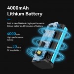 Автомобильный пылесос Vention 5000Pа 70W Li-Ion USB-C 4000мА/г Black (KRAB0)