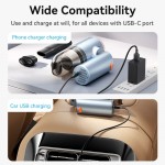 Автомобильный пылесос Vention 5000Pа 70W Li-Ion USB-C 4000мА/г Blue (KRAL0)