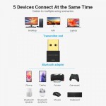 Адаптер USB Bluetooth 5.0 Vention Apt-X RTL (CD) Black (NAFB0)