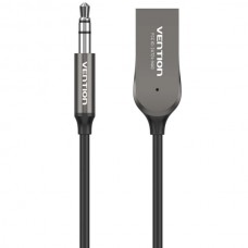 Адаптер USB Bluetooth 5.0 Vention AUX TRS 3.5мм Zinc Alloy 1.5m Gray (NAGHG)