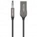 Адаптер USB Bluetooth 5.0 Vention AUX TRS 3.5мм Zinc Alloy 1.5m Gray (NAGHG)