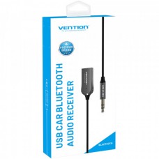 Адаптер USB Bluetooth 5.0 Vention AUX TRS 3.5мм Zinc Alloy 1.5m Gray (NAGHG)