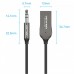 Адаптер USB Bluetooth 5.0 Vention AUX TRS 3.5мм Zinc Alloy 1.5m Gray (NAGHG)