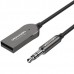 Адаптер USB Bluetooth 5.0 Vention AUX TRS 3.5мм Zinc Alloy 1.5m Gray (NAGHG)