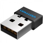 Адаптер Wi-Fi USB Vention 2.4GHz 150 Мбіт/с Black (KDRB0)