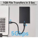 Внешний карман Vention для 2.5" HDD/SSD USB3.0 MicroUSB-B Black (KPAB0)