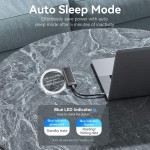 Внешний карман Vention для SSD M.2 (NVME) M-key Type-C 3.2 10Gbps Heat Sink Aluminum сіра Gray (KPKH0)