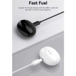 Наушники гарнитура вакуумные Bluetooth 5.3 TWS Vention Elf Earbuds E01 Black (NBFB0)