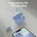 Наушники гарнитура вакуумные Bluetooth 5.3 TWS Vention Elf Earbuds E01 Blue (NBFS0)