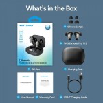 Наушники гарнитура вакуумные Bluetooth 5.3 TWS Vention Tiny Earbuds T13 Black (NBNB0)