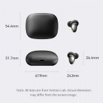 Наушники гарнитура вакуумные Bluetooth 5.3 TWS Vention Tiny Earbuds T13 Black (NBNB0)