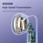 Наушники гарнитура вкладыши Bluetooth 5.3 TWS Vention Elf Earbuds E03 Purple (NBHV0)