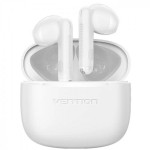 Наушники гарнитура вкладыши Bluetooth 5.3 TWS Vention Elf Earbuds E03 White (NBHW0)