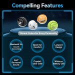 Наушники гарнитура вкладыши Bluetooth 5.3 ІРX4 TWS Vention OpenBeat O12 White (NBUW0)