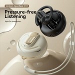 Наушники гарнитура вкладыши Bluetooth 5.3 ІРX5 TWS Vention OpenBeat O11 Beige (NBPN0)