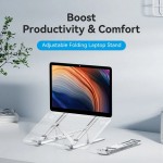 Подставка для ноутбука Vention Laptop X-type Stand Aluminum Alloy Silver (KDMI0)