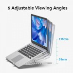 Подставка для ноутбука Vention Laptop X-type Stand Aluminum Alloy Silver (KDMI0)