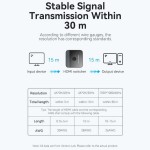 Свитч Vention 2 in 1 HDMI-HDMI 2.0 UHD 4K 60Hz 3D HDCP 1080P Black (AKOB0)