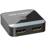 Свитч Vention 2 in 1 HDMI-HDMI 2.0 UHD 4K 60Hz 3D HDCP 1080P Black (AKOB0)