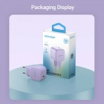Сетевое зарядное устройство Vention 1Type-C 20W 3A PD3.0 QC3.0 Purple (FEJV0-EU)