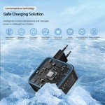 Сетевое зарядное устройство Vention 1USB 3Type-C GaN PD 140W 3A PPS PD3.1+QC3.0 White (FEIW0-EU)