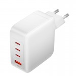 Сетевое зарядное устройство Vention 1USB 3Type-C GaN PD 140W 3A PPS PD3.1+QC3.0 White (FEIW0-EU)