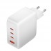 Сетевое зарядное устройство Vention 1USB 3Type-C GaN PD 140W 3A PPS PD3.1+QC3.0 White (FEIW0-EU)