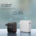 Сетевое зарядное устройство Vention 1USB 3Type-C GaN PD 140W 3A PPS PD3.1+QC3.0 White (FEIW0-EU)