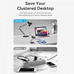 Сетевое зарядное устройство Vention 2USB 2Type-C GaN PD 100W 3A PPS PD3.0+QC 3.0 Black (FBSBG-EU)