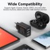 Сетевое зарядное устройство Vention 3USB 12W 3A Black (FEAB0-EU)