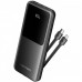 УМБ Vention 10000mAh PD 22.5W 3A 1Type-C 2USB Built-in Black (FHOB0)