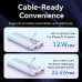 УМБ Vention 10000mAh PD 22.5W 3A 1Type-C 2USB Built-in White (FHOW0)