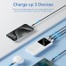 УМБ Vention 10000mAh PD 22.5W 3A 1Type-C 2USB QC3.0 LED Display Black (FHKB0)